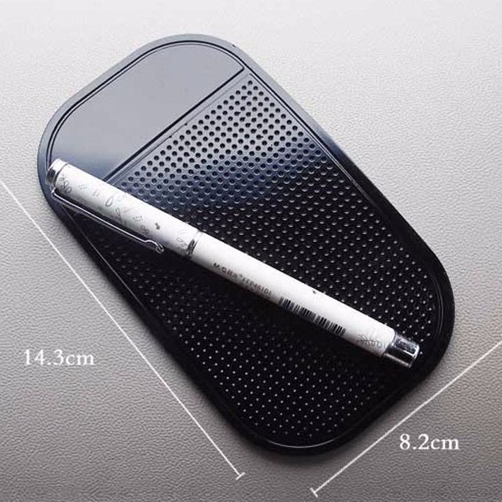 Miếng Dán Chống Trượt Điện Thoại Đặt Taplo Ô Tô Chất Liệu Silicon Kích thước 13x7cm Tiện Dụng
