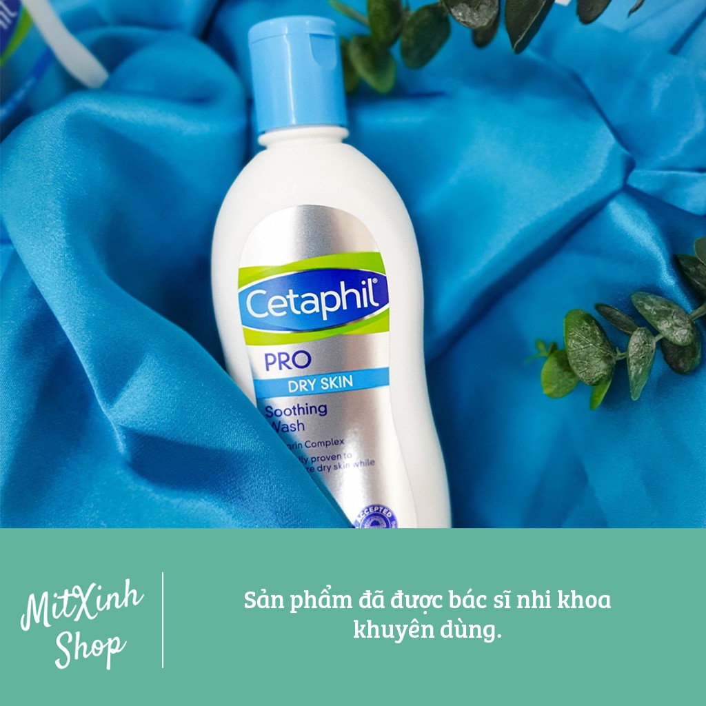 Sữa tắm dưỡng ẩm Cetaphil Baby Moisturising Bath &amp; Wash 230ml - Cam kết hàng chính hãng