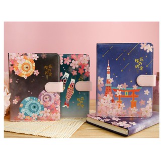 SỔ TAY SAKURA [ Đơn 200k tặng Sticker/Quạt bỏ túi ; 500k tặng Sổ nhỏ/ Ghim sách]