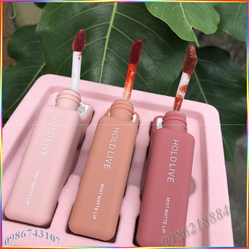 Bộ 3 son kem Hold Live Wonderful Color Lip Mist Matte AM24 | BigBuy360 - bigbuy360.vn
