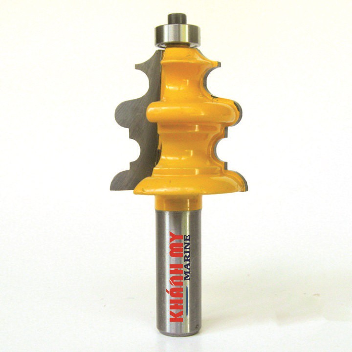 Mũi soi gỗ, mũi phay gỗ phay chỉ hoa văn, cốt 12.7mm