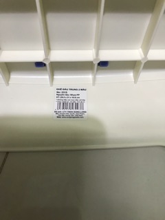 Ghế đẩu trung hai màu