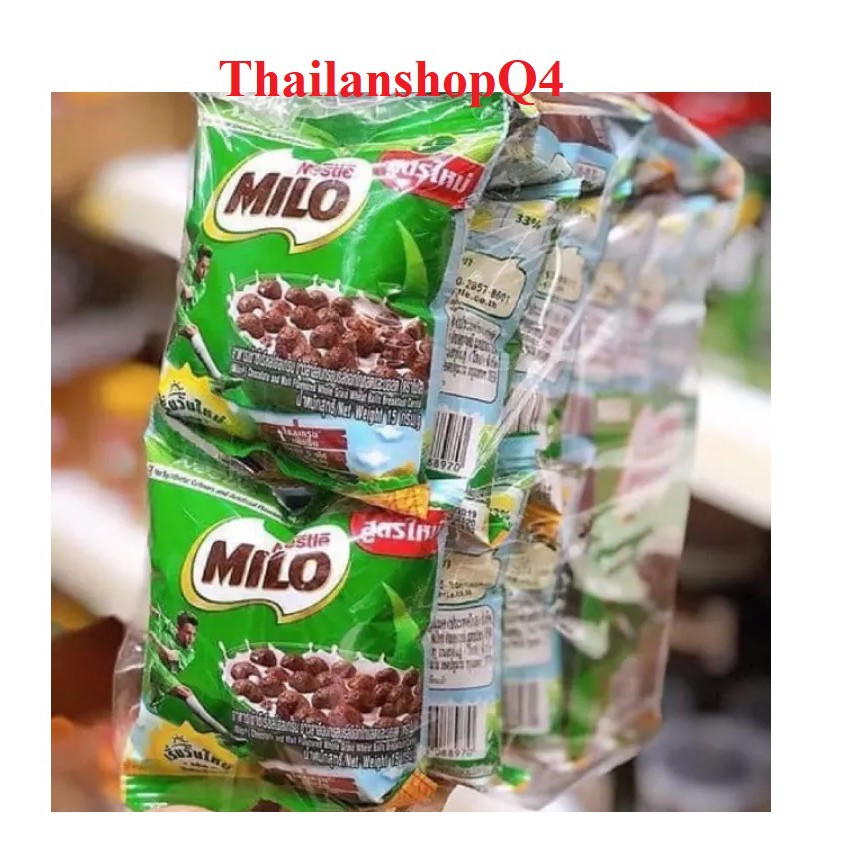 Lốc 12 gói snack milo gói 15gr