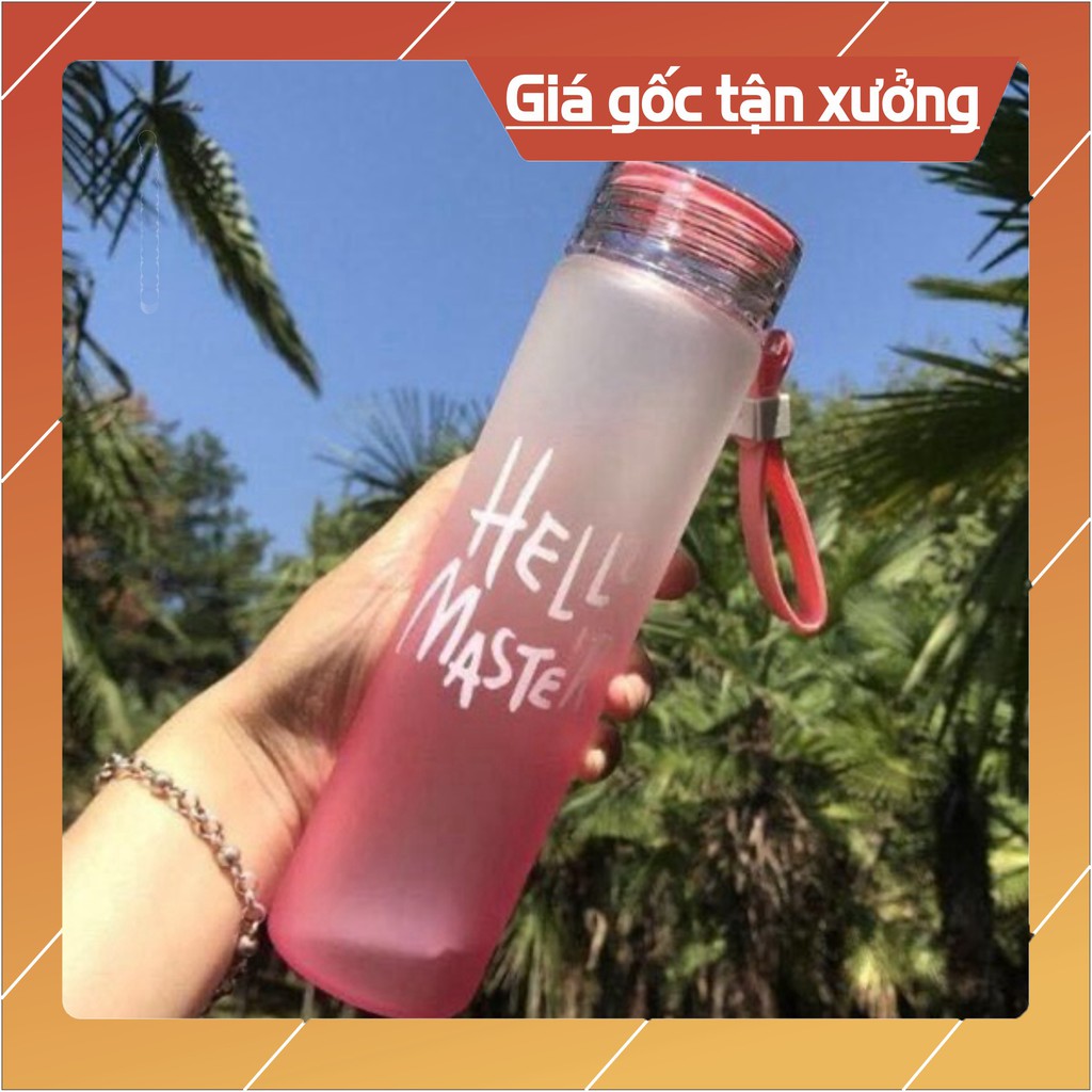 (Shop Uy Tín) BÌNH NƯỚC DETOX HELLO 500ML THỦY TINH - GIAO đột nhiên