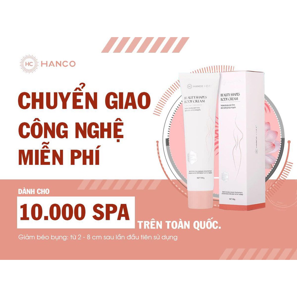 KEM TAN MỠ HANCO 100G CHÍNH HÃNG - 7450