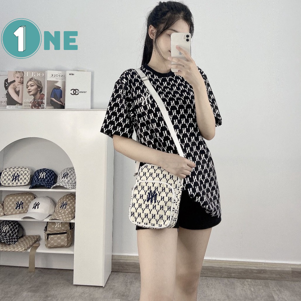 ( Chuẩn Hãng ) Túi Đeo Chéo Mini MLB NY Vintage Mini Bag Full Tag Code