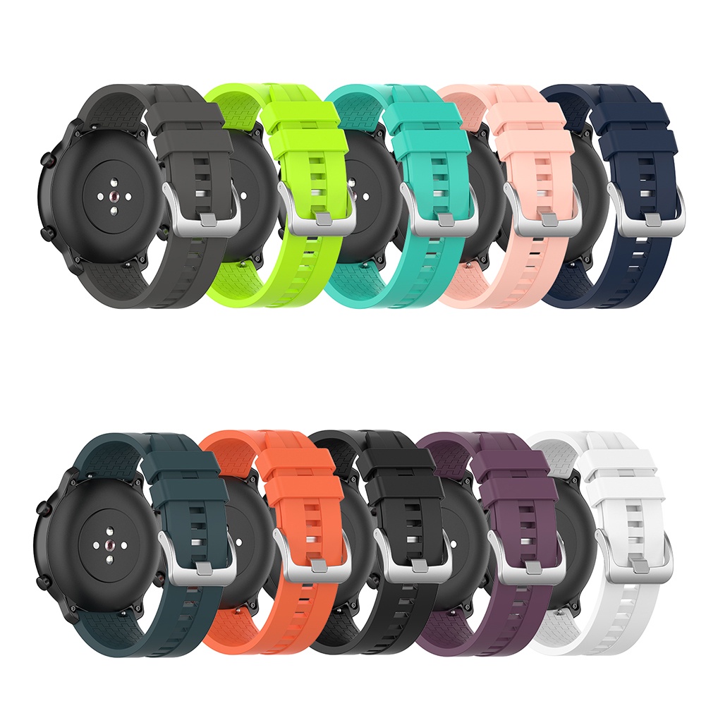 Dây đeo đồng hồ thay thế bằng silicon thời trang cho Amazfit GTR 47mm