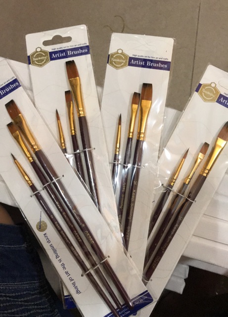 Bộ 3 cọ vẽ keep smiling loại đẹp