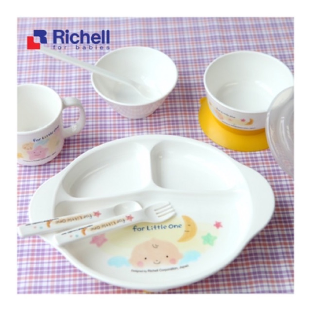 [CHÍNH HÃNG] BỘ ĂN DẶM LO 9 MÓN RICHELL NHẬT BẢN
