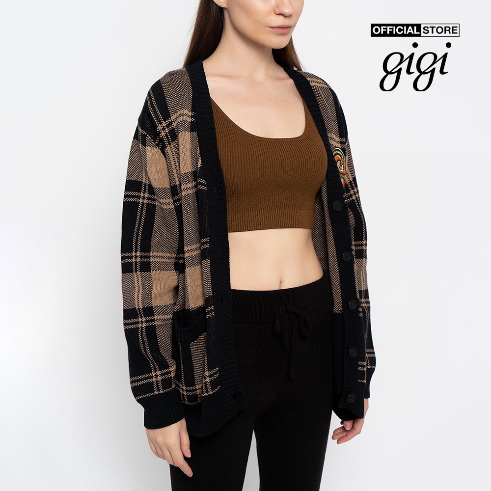 GIGI - Áo khoác cardigan phối nút cài thanh lịch G1302K212707-66