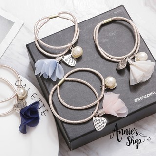 CH031 Cột tóc hoa voan tone Pastel HOT handmade NEW