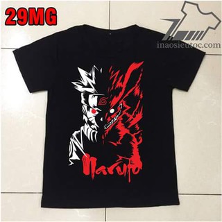 🔥HOT🔥 áo thun Naruto Uchiha in hình đẹp ⚡ FREESHIP ⚡Áo in Naruto đẹp giá rẻ thời trang nam