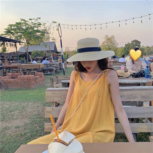 [HÀNG MỚI] Đầm maxi 2 dây đầm đi biển dạo phố siêu hot giá rẻ | BigBuy360 - bigbuy360.vn