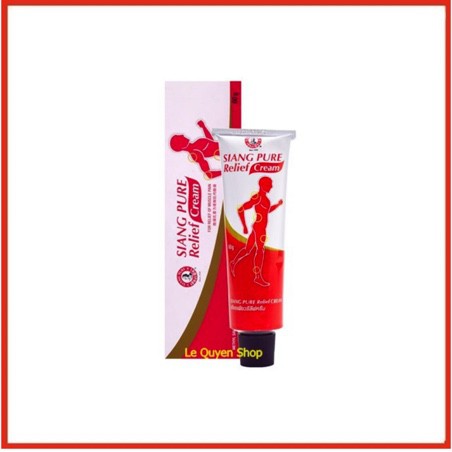 6 Chai Dầu Nóng Xoa Bóp Siang Pure Relief Cream Thái Lan