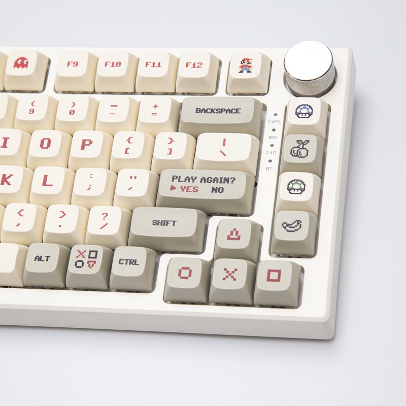 143 phím FC keycap XDA Profile fc phong cách retro PBT Dye SUB bàn phím cơ Keycap