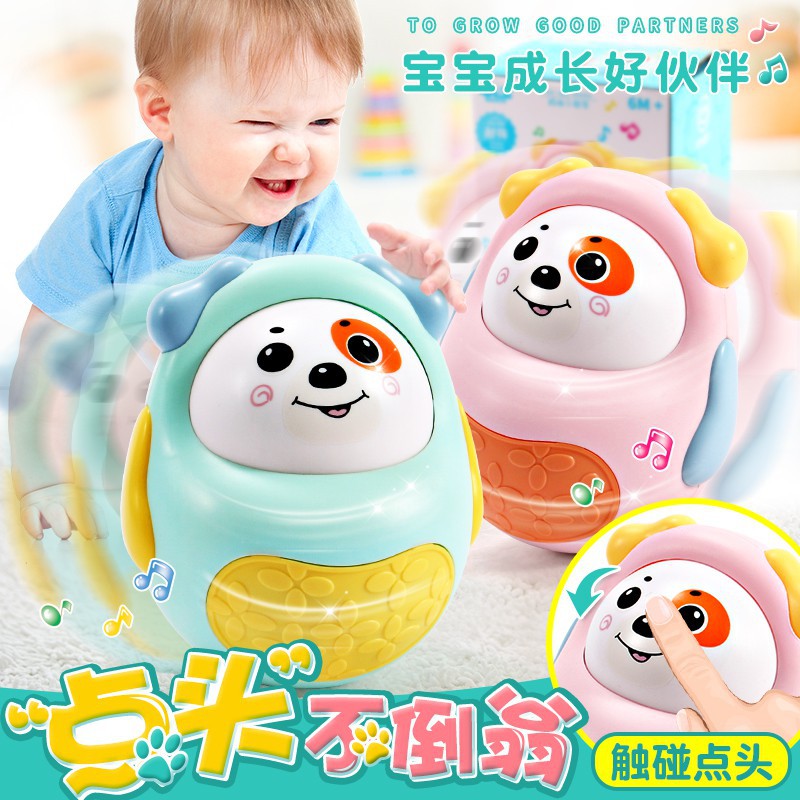 【ready stock】 Đồ chơi dành cho trẻ sơ sinh và trẻ nhỏ Tumbler Baby 0-1 Children Jigsaw 3-4-5-6-7-8-9-10-12 tháng tuổi Girls