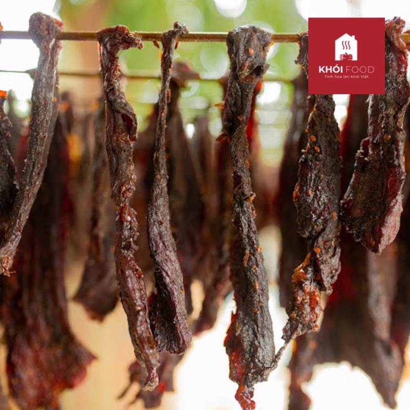 Trâu gác bếp Khói Food gói 100 gram loại ngon [Tặng kèm chẳm chéo] | BigBuy360 - bigbuy360.vn