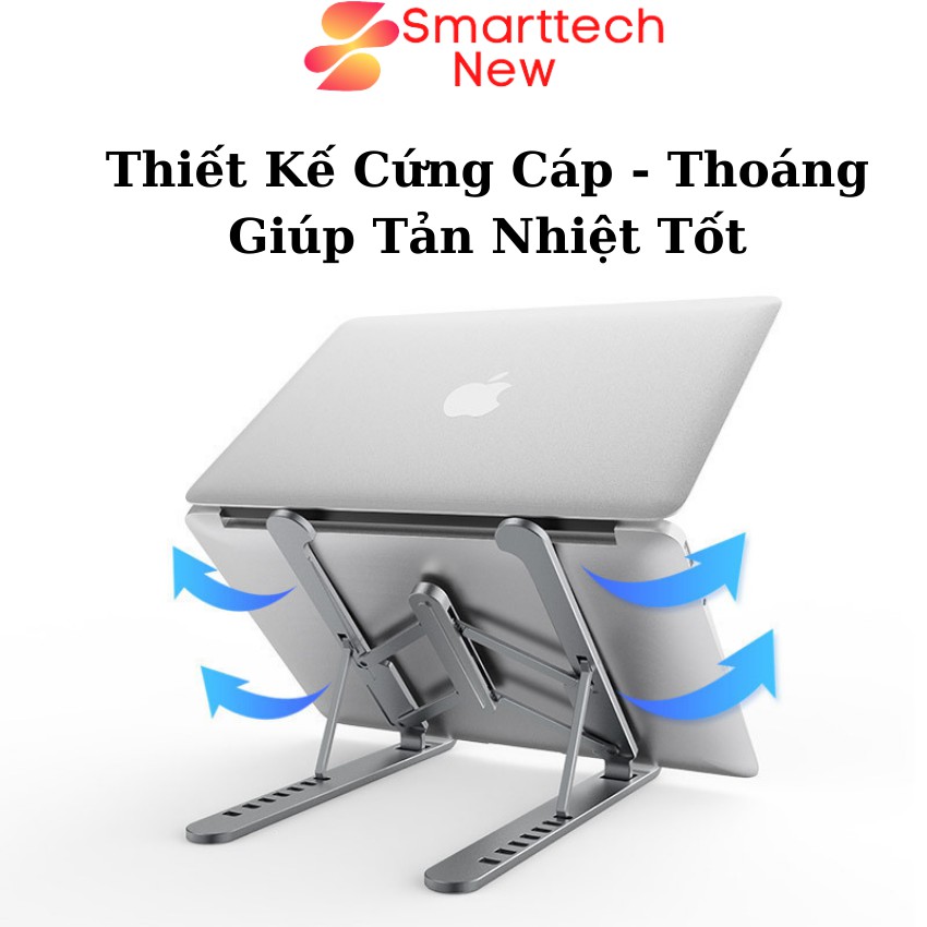 Giá Đỡ Laptop, Macbook, Ipad Bằng Nhôm Có Thể Điều Chỉnh Được Độ Cao, Đế Tản Nhiệt Laptop Có Nhiều Loại Đẹp