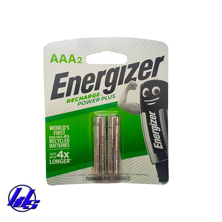 Combo bộ sạc pin AA, AAA BC-1010B kèm 2 pin sạc Energizer AAA 700mAh