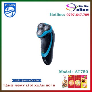 (Khuyến Mãi Cực Lớn) Máy Cạo Râu Philips AT750 - Chính Hãng