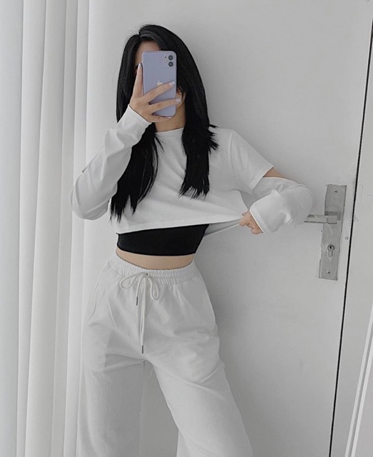 🥗ÁO_TAY_DÀI_CUT_OUT(kèm hình thật 100%)