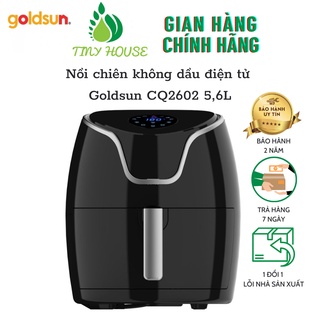 Nồi chiên không dầu điện tử Goldsun CQ2602 5,6L -1700W bảo hành chính hãng 12 tháng
