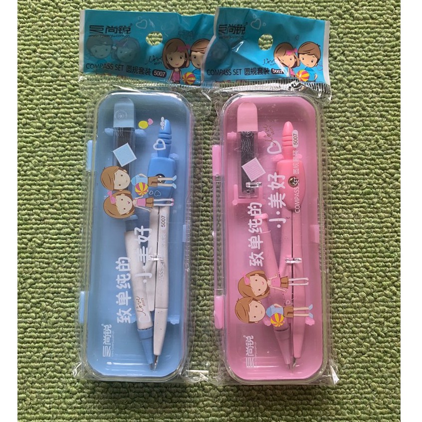 Compa học sinh chì bấm 5007 - VPP Halu