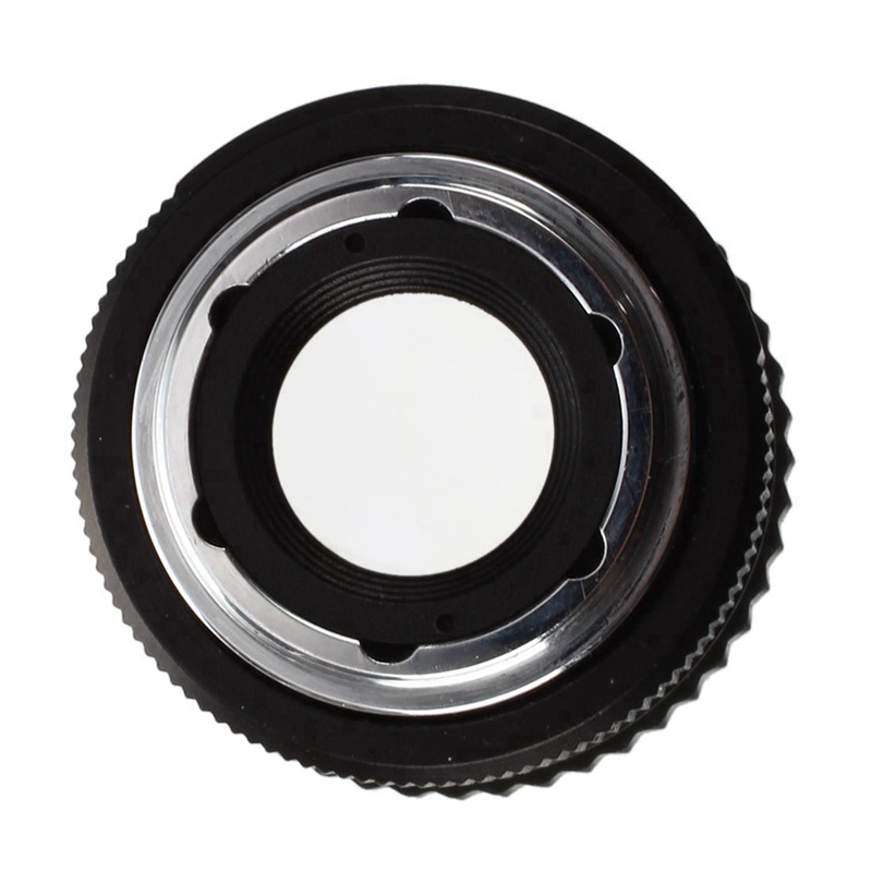 Ống kính máy ảnh màu đen 25mm F1.4 CCTV và vòng chuyển đổi ống kính C cho Canon EOS M M2 M3