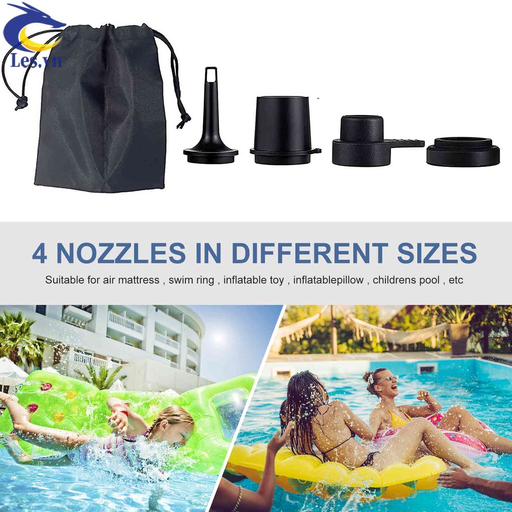 Máy Bơm Phao Bơi Mini Sạc USB Tiện Dụng