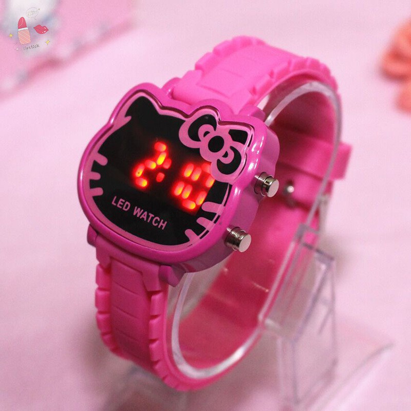 Đồng Hồ Điện Tử Đa Năng Chống Nước Hình Hello Kitty Cho Bé Gái | BigBuy360 - bigbuy360.vn