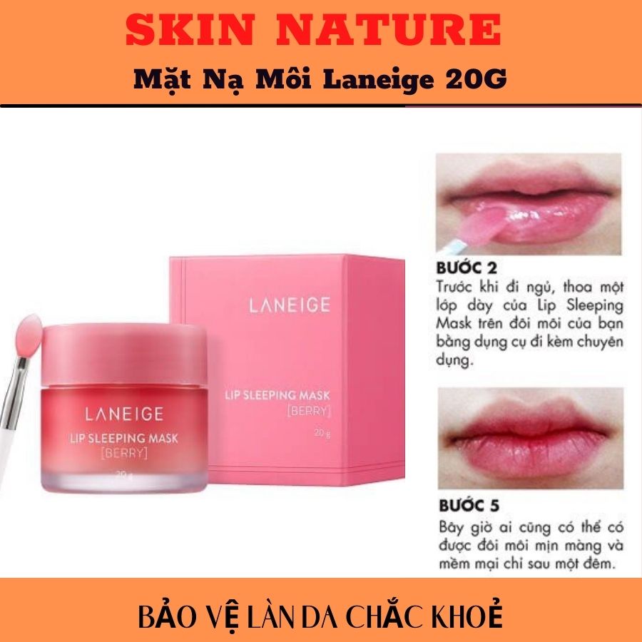 Mặt nạ ngủ Môi Full Size Laneige 20G đôi môi căng đầy sức sống