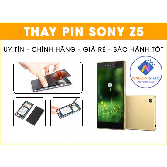 Pin Sony Z5, Z5 Dual mã (E6633, E6683) dung lượng 2900mAh Chính hãng