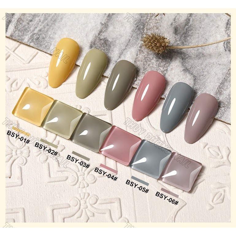 Sơn gel AS chính hãng chai đỏ mã BSY 15ml