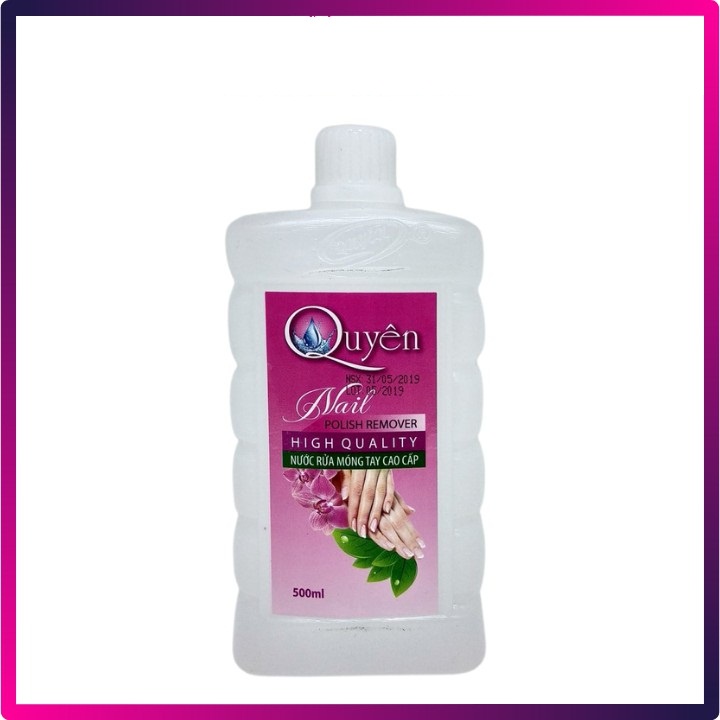 Nước rửa móng tay,nước tẩy móng tay, Acetone chùi móng tay Quyên cao cấp
