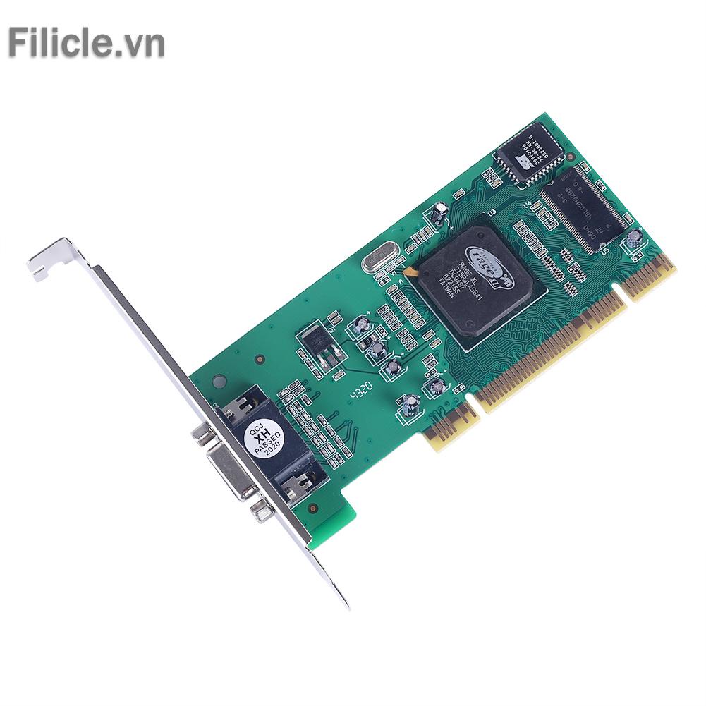 Mô đun chuyển đổi thẻ đồ họa PCI Rage XL 8MB VGA cho máy tính bàn | WebRaoVat - webraovat.net.vn