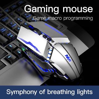 Chuột chơi game có dây và đèn LED độc đáo thumbnail