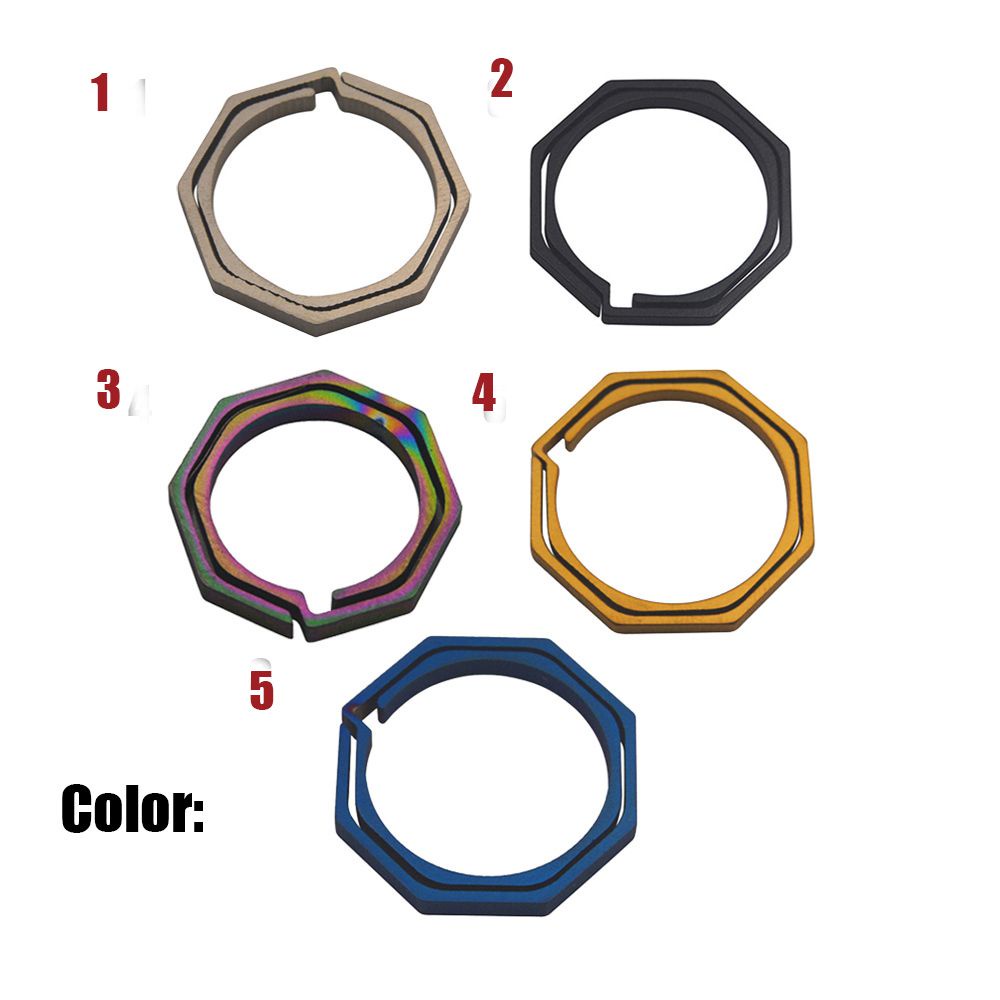 Kẹp Móc Chìa Khóa TC4 Ti Trọng Lượng Nhẹ Đa Năng Tiện Dụng Cho Dã Ngoại