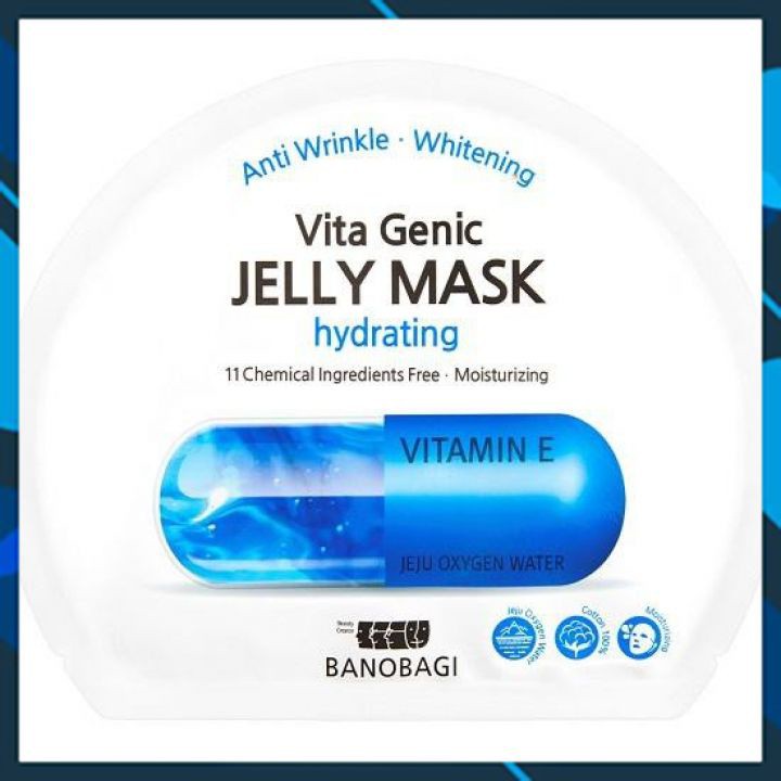 Mặt nạ giấy dưỡng da dưỡng ẩm chống lão hóa BANOBAGI MOON21 Vita Genic JELLY MASK