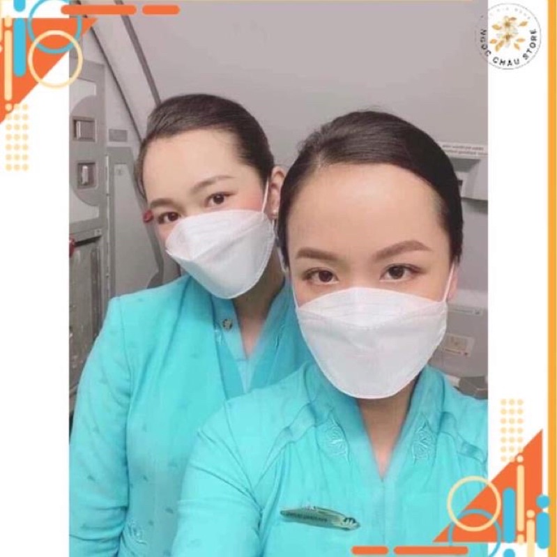 (1 TÚI 10 CHIẾC) Khẩu trang Y TẾ  ĐP 4D Mask KF 94 , chống khói bụi , chống các hạt bắn