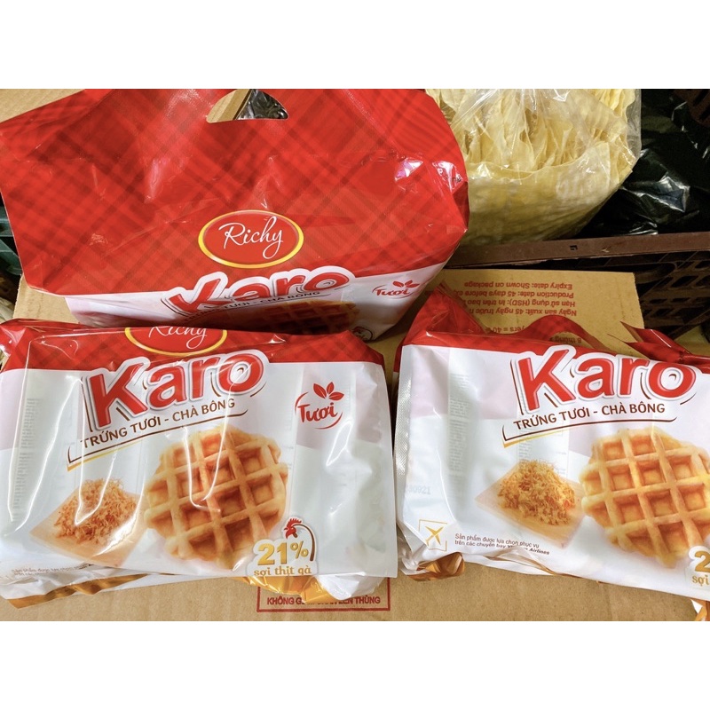 Bánh Karo chà bông sợi gà- bịch 6 cai- ship Now quận 6 | BigBuy360 - bigbuy360.vn