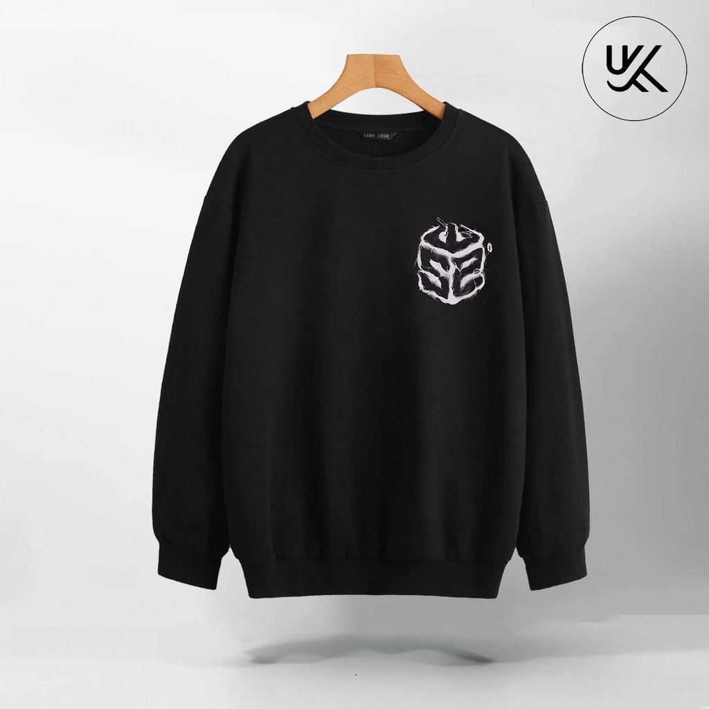 Áo Nỉ SWEATER SWE Form Rộng Oversize, Nỉ Bông cao cấp, Dài Tay Unisex Nam Nữ. KKimShop