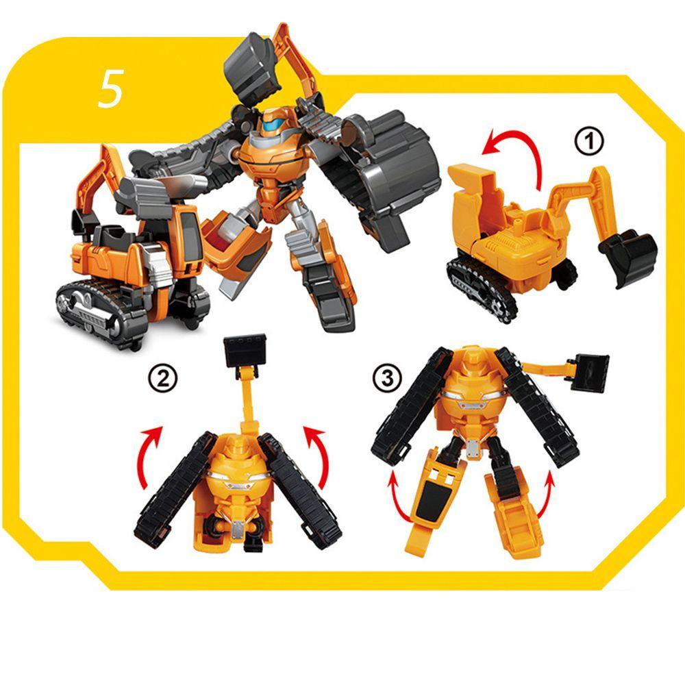 Mô Hình Lắp Ráp Robot Biến Hình Cơ Thể Người Mới Cho Bé