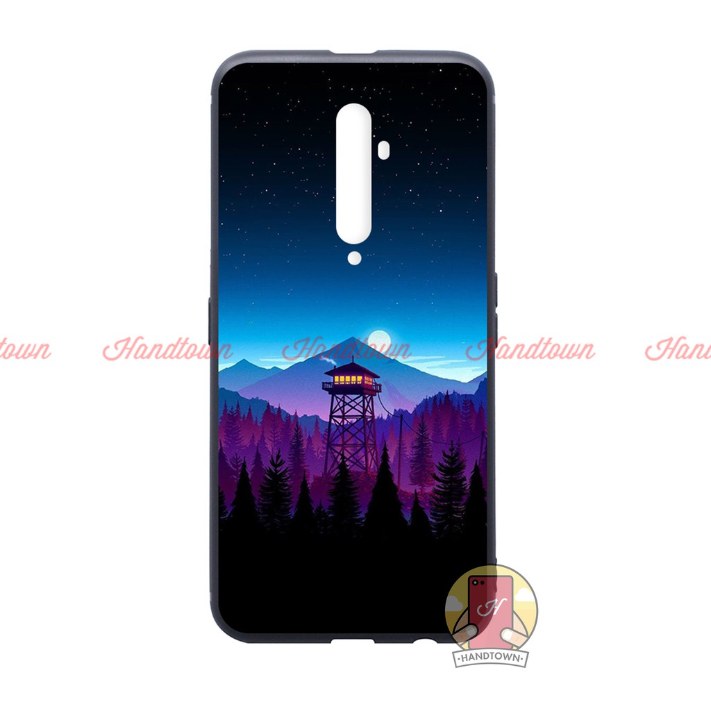 Ốp lưng Reno 2F / Reno 2Z dẻo đen in hình