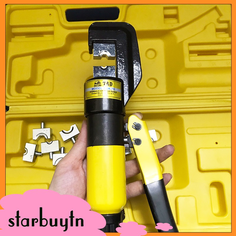 Kìm bấm cốt dây điện thủy lực YQK-70