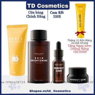 Combo ốc sên perfect care dưỡng trắng tái tạo da