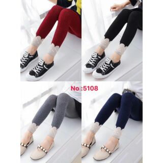 quần legging len tăm cho bé 15 đến 35kg
