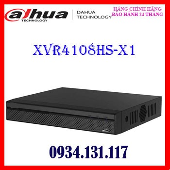 Đầu ghi hình HDCVI/TVI/AHD và IP 8 kênh DAHUA XVR4108HS-X1