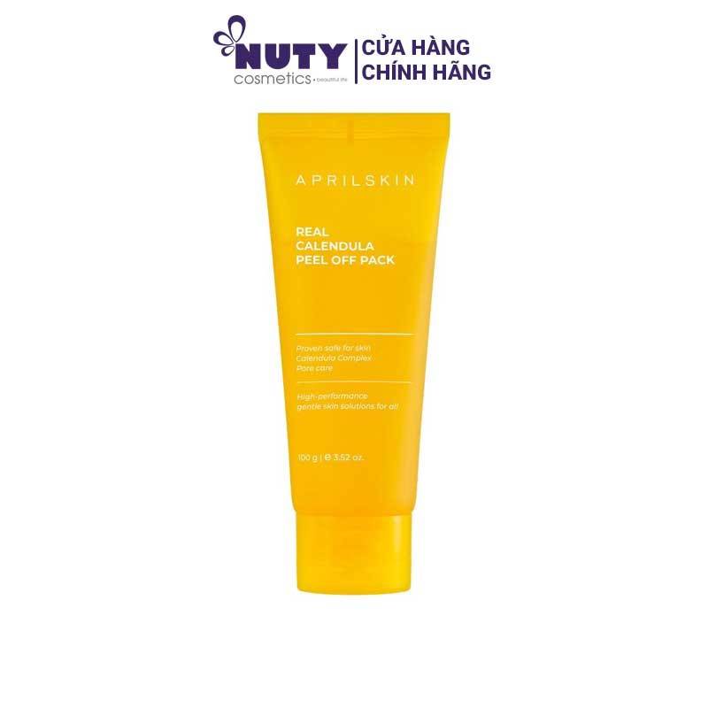 [MẪU MỚI] Mặt Nạ Lột Tẩy Tế Bào Chết Aprilskin Real Calendula Peel Off Pack (100ml)