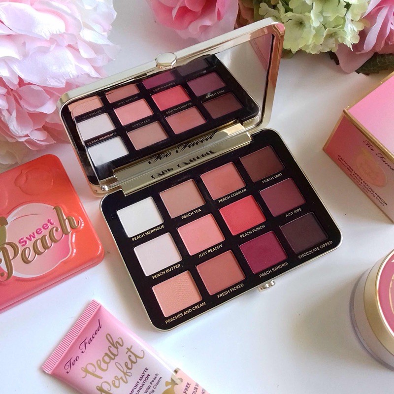 Bảng mắt 12 màu TOO FACED JUST PEACHY