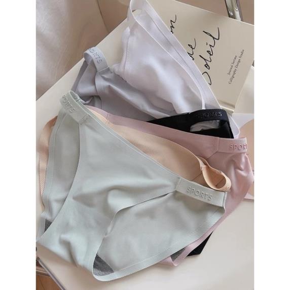 💗 Quần Lót Nữ Wannale Su Gân Tăm Tàng Hình Chữ SPORT Thể Thao 9026 💗